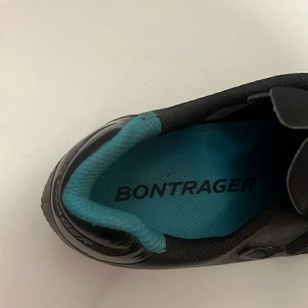 Bontrager Igneo Women's Black Blue Outdoor Cycling Athletic Shoes Size 11.5